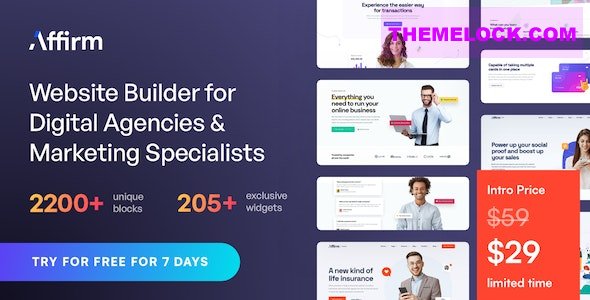 Affirm v4.3.3 – Marketing & Digital Agency WordPress Theme