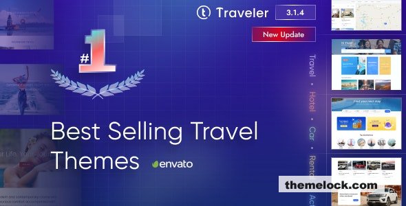 Traveler v3.2.9 – Travel Booking WordPress Theme