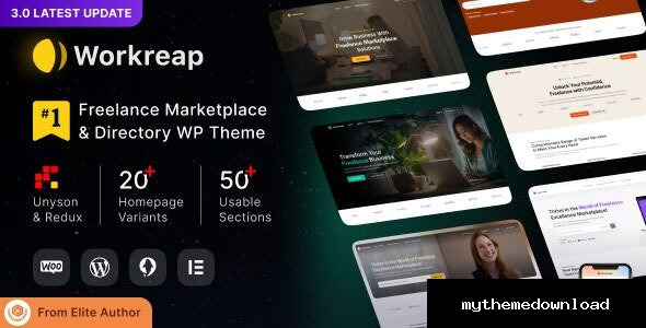 Workreap v3.4.5 – Freelance Marketplace WordPress Theme