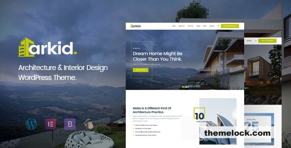 Arkid v2.0.6 – Architecture and Interior Design WordPress Theme
