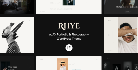 Rhye v4.2.8 – AJAX Portfolio WordPress Theme