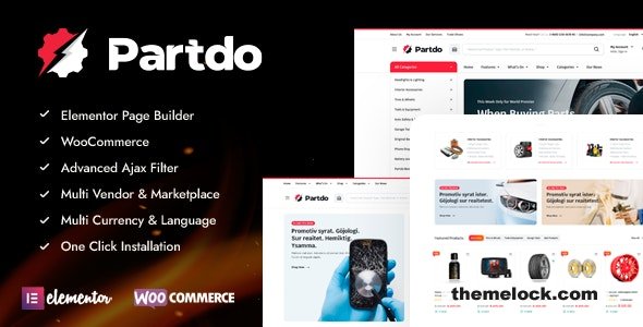 Partdo v1.4.7 – Auto Parts and Tools Shop WooCommerce Theme