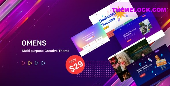 Omens v1.0.8 – Multipurpose Creative WordPress Theme
