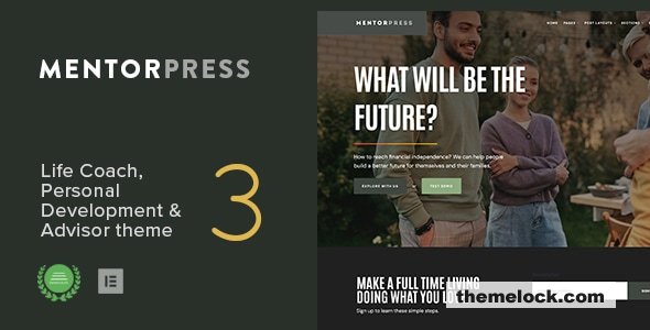 MentorPress v3.1 – Life Coach & Advisor WordPress theme