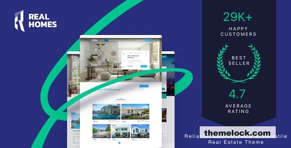 RealHomes v4.5.2 – Estate Sale and Rental WordPress Theme