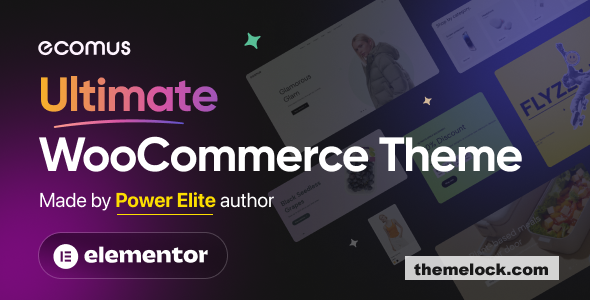 Ecomus v2.4.6 – Multipurpose WooCommerce Theme