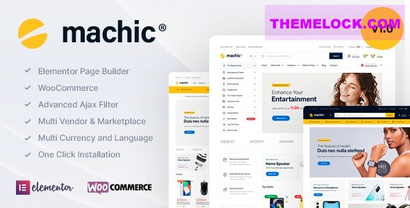 Machic v1.6.3 – Electronics Store WooCommerce Theme